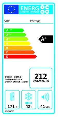VOX frižider KG 2500