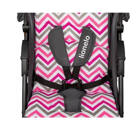 Lionelo dječija kolica EMMA PLUS Roza -scandi + torba za mamu