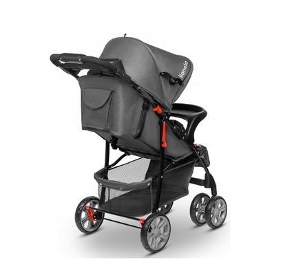 Lionelo dječija kolica EMMA PLUS Roza -scandi + torba za mamu