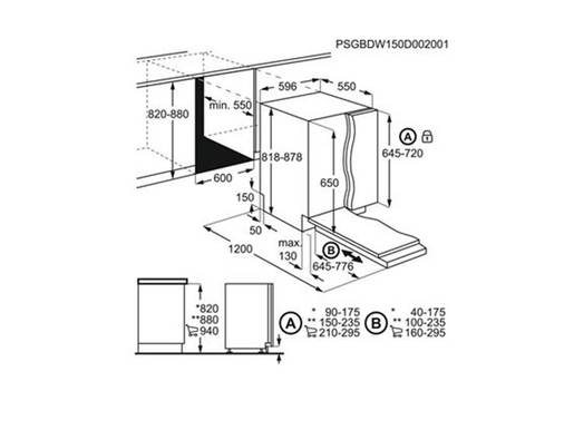 Electrolux perilica posuđa EEA17100L 