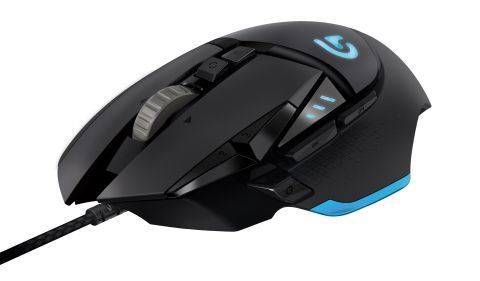 Logitech miš Gaming G502 HERO, žični, crni