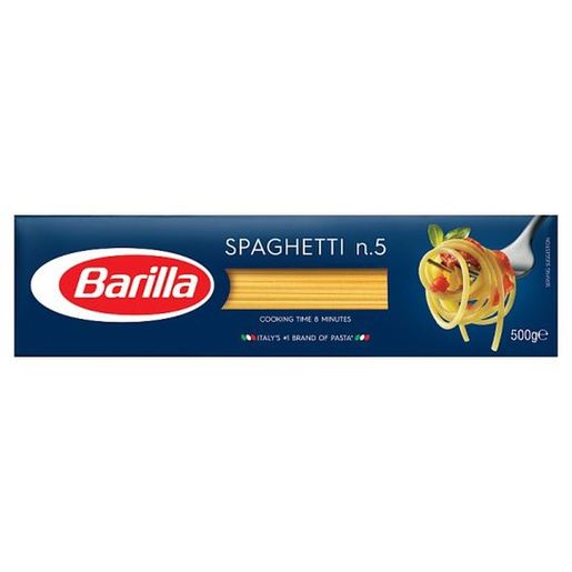 Barilla špageti n5 500gr 8076800195057