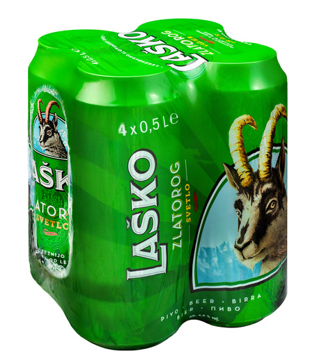 Laško pivo 0.5l limenka 4pack