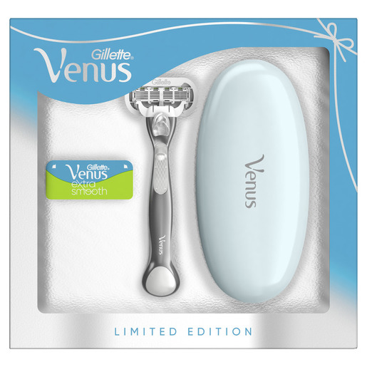 Gillette britvica Venus extra smooth + 1 patrona + travel case