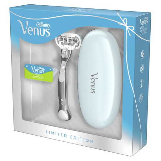 Gillette britvica Venus extra smooth + 1 patrona + travel case