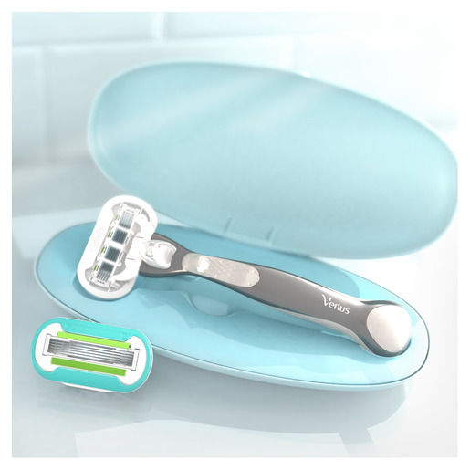Gillette britvica Venus extra smooth + 1 patrona + travel case