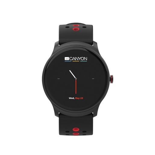 CANYON Oregano CNS-SW81BR pametni sat, 1.3inches IPS touch screen, Black-Red
