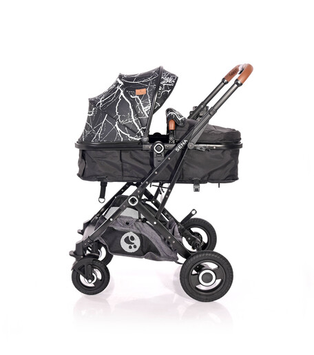 Lorelli dječija kolica Sena / crna marble