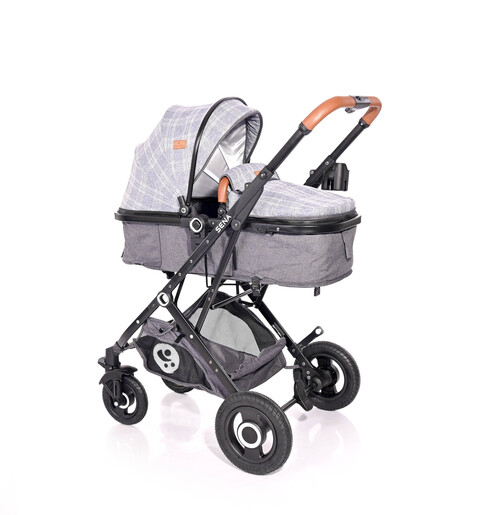 Lorelli dječija kolica Sena / siva squared