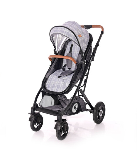 Lorelli dječija kolica Sena / siva squared