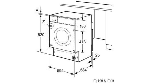 Bosch perilica-sušilica WKD28542EU