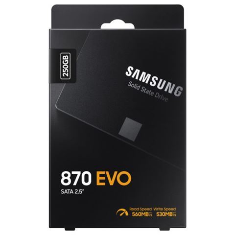 SSD SAMSUNG 250GB 870 EVO 2.5 EU