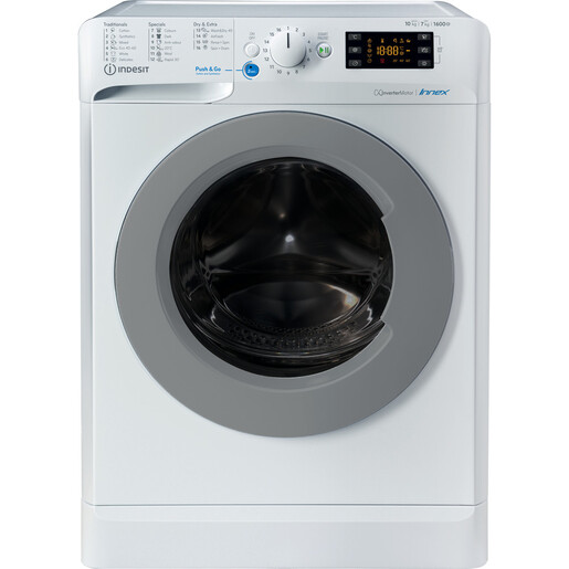 Indesit perilica-sušilica BDE 1071682X WS EE N