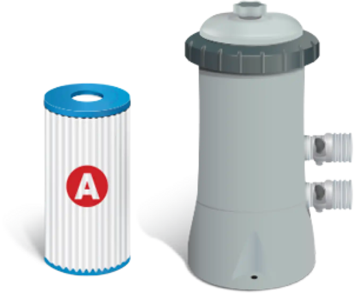 Intex Prism Frame bazen metalna konstrukcija 457 x 107 cm sa pumpom, merdevine, podloga, prekrivač - 55721