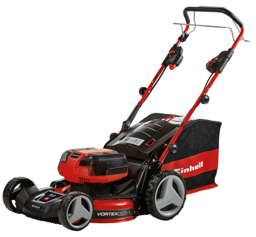 Einhell PXC aku kosilica Set GECM 36/47 S HW Li (4x4,0 Ah + 2 x twin punjač) + gratis PXC Aku trimer za travu GC-CT 18/24 Li P-Solo