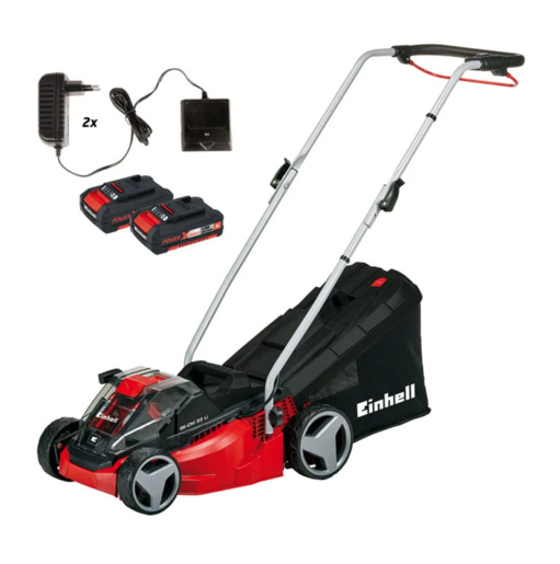 Einhell PXC aku kosilica Set GECM 36/47 S HW Li (4x4,0 Ah + 2 x twin punjač) + gratis PXC Aku trimer za travu GC-CT 18/24 Li P-Solo