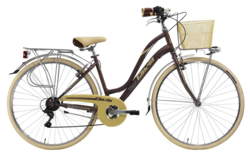 CINZIA BICIKLO 28'' VIAGGIO  LADY 6B METAL TOBACCO