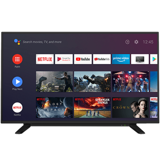 Toshiba LED televizor 43UA2063DG, 4K Ultra HD, Android, Smart, Crni