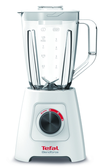 TEFAL blender BL420131; 600 W; 4 oštrice; Funkcija drobljenja leda; 2 brzine + pulsna