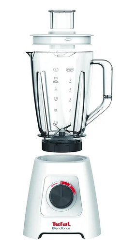 TEFAL blender BL420131; 600 W; 4 oštrice; Funkcija drobljenja leda; 2 brzine + pulsna