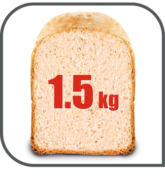 TEFAL pekač hljeba PF610138; 16 programa; modle za baguette; veličine: 750g / 1000g /1500g; LCD display, odgoda do 15h