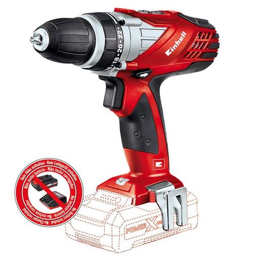 Einhell PXC akumulatorska bušilica TE-CD 18 Li E  i Starter Kit 4,0 Ah