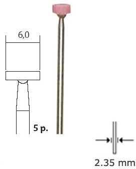 PROXXON brusni štiftovi za čelik, lijevano željezo i HSS čelik NO 28776