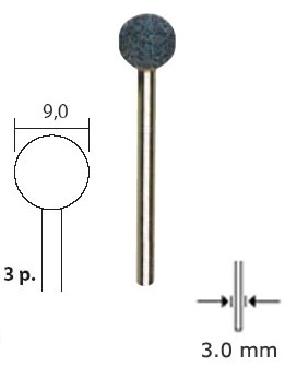 PROXXON brusni štiftovi za čelik, lijevano željezo i HSS čelik NO 28782