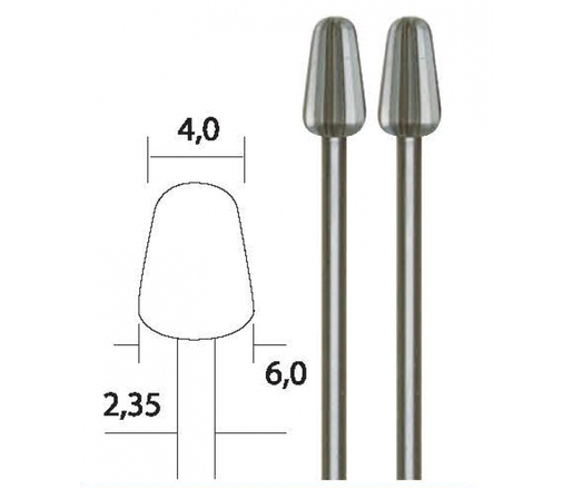 PROXXON MICROMOT volfram vanadij glodalo za obojene metale, plastiku i gips NO 28723