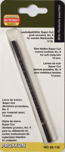 PROXXON super oštri listovi pile (standardna izvedba bez pina), NO 28116