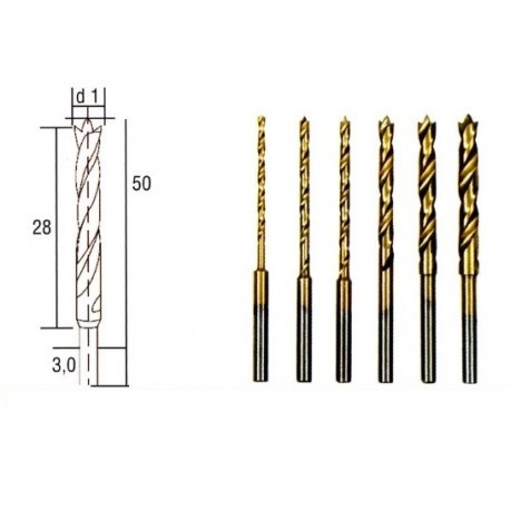 PROXXON MICROMOT HSS-svrdla za metal, plastiku i  drvo NO 28876