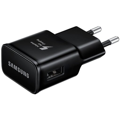 Samsung USB type C Power Adapter, Brzo punjenje 15W, EP-TA20EBECGWW, Crni