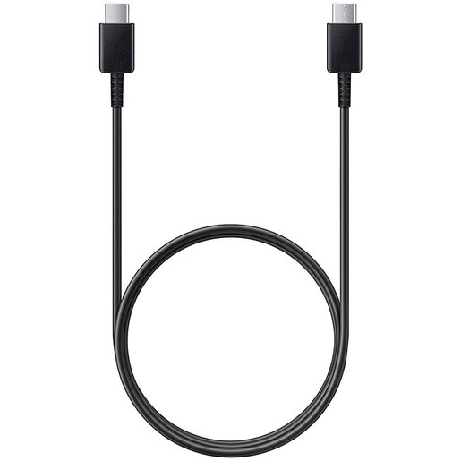 SAMSUNG USB-C to USB-C Kabal (1m), EP-DA705BBEGWW, Crni