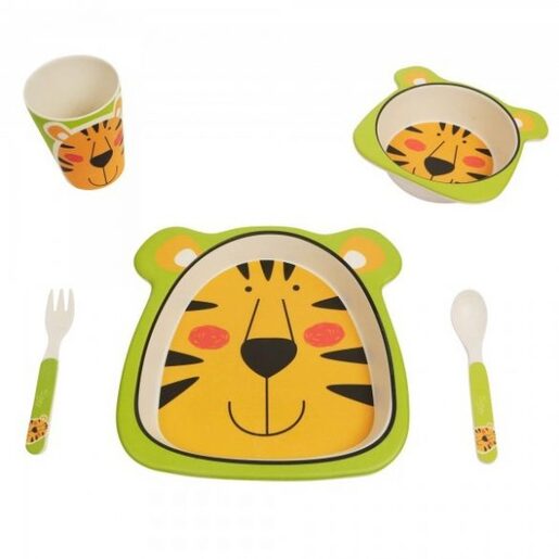 Bamboo pribor za jelo -tigar