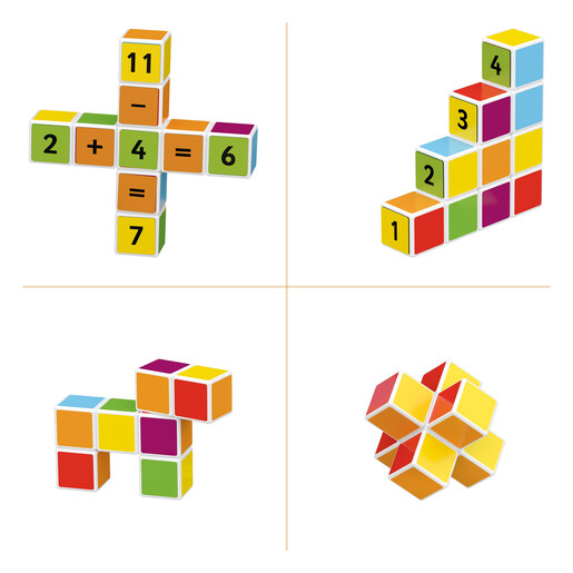 Geomag magnetne kocke za učenje matematike 55