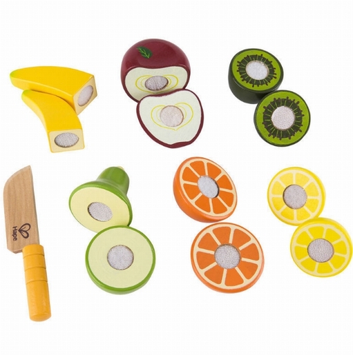 Hape Drveno prerezano voće - slagalice