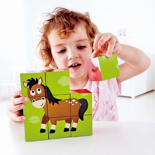 Hape kocke 6 slika domaće životinje