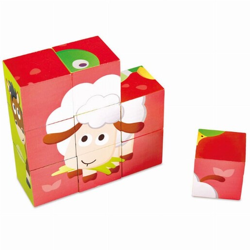 Hape kocke 6 slika domaće životinje