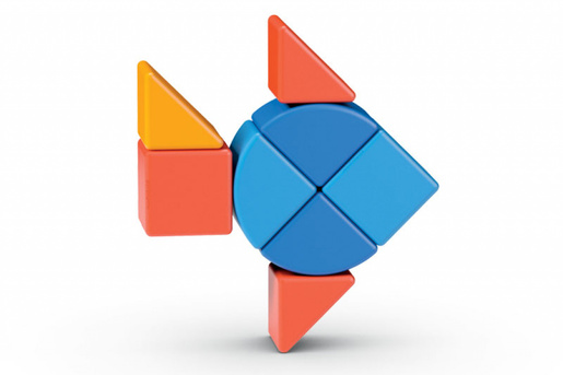 Geomag magnetne kocke za pravljenje životinja