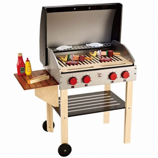 Hape roštilj sa hranom