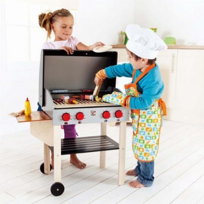 Hape roštilj sa hranom