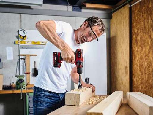 Einhell PXC akumulatorska bušilica TC-CD 18/35 Li i PXC-Starter-Kit 18V 2,5Ah