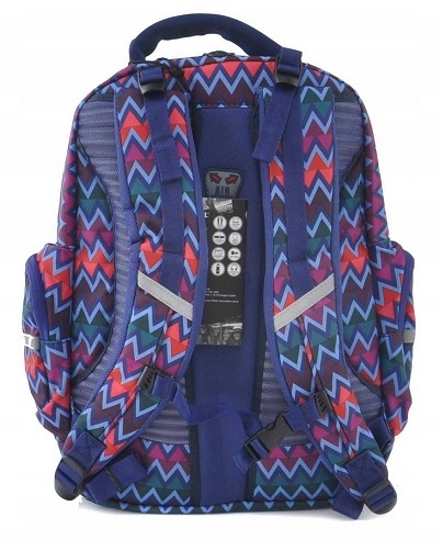 CoolPack ruksak 3 zipa Brick 17" sivo/crni 82379