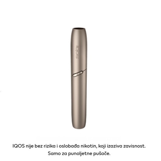 IQOS 3 DUO uređaj,  Brilliant Gold