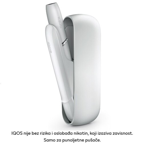 IQOS 3 DUO uređaj,  Warm White