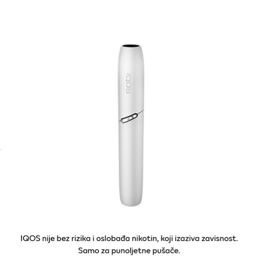 IQOS 3 DUO uređaj,  Warm White