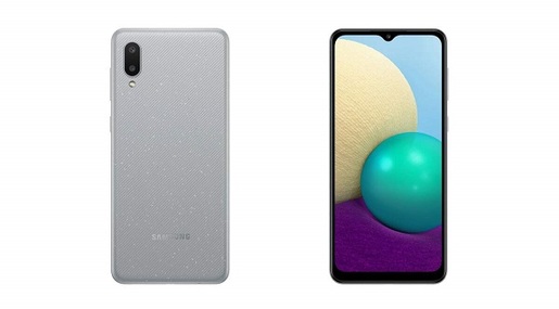 Samsung Galaxy A02 mobitel, 3/32 GB, Dual Sim,  SM-A022, sivi