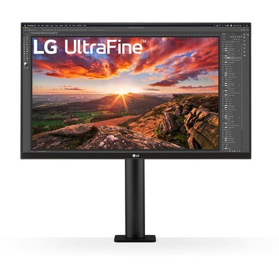 LG monitor 27UN880-B Ergo, 4K UHD 3840x2160, 27 IPS, 350 cd/m2, AMD FreeSync, HDR400, HDMI, DP, USB, USB Type-C, PIVOT, HAS, 60Hz, 5ms