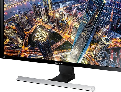 SAMSUNG monitor LU28E590DSL/DU, 4K UHD 3840x2160, 28 TN, 350 cd/m2, AMD FreeSync, HDMI, DP, 60Hz, 1ms