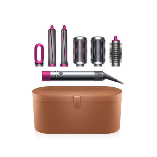 Dyson Airwrap uvijač za kosu Complete LONG Iron/Fuchsia